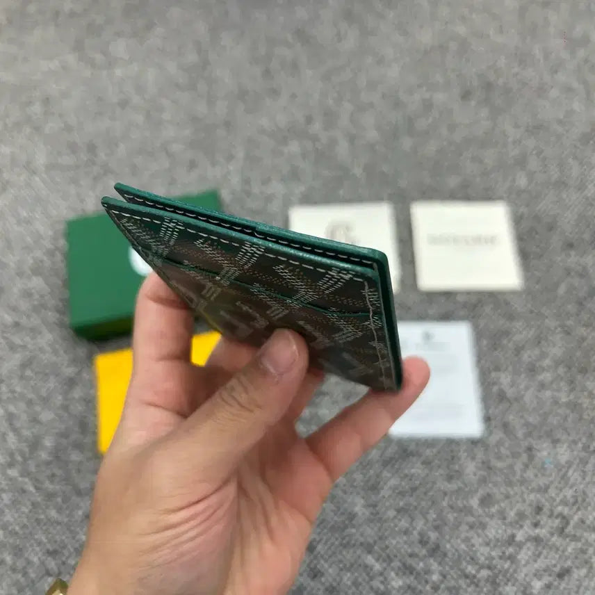 [BUNJANG] Goyard Insert Card Wallet Green / {정품} 고야드 인서트 카드지갑 그린
