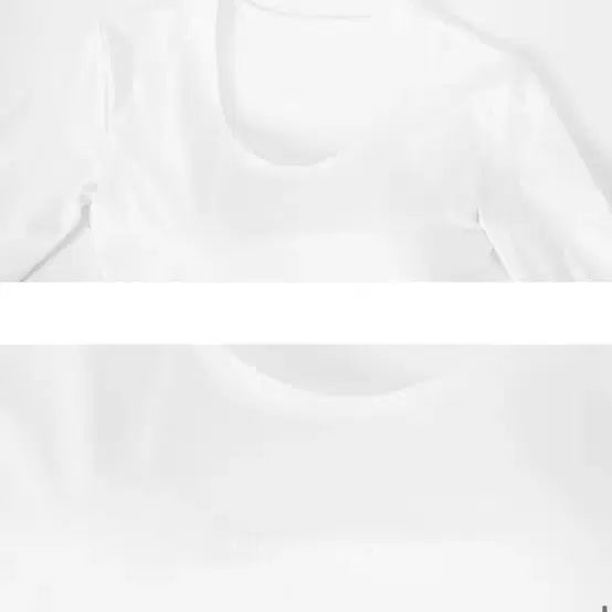 [BUNJANG] Hip Sisters White Fleece Lined Long Dress / 힙시스터즈 화이트 기모 롱원피스