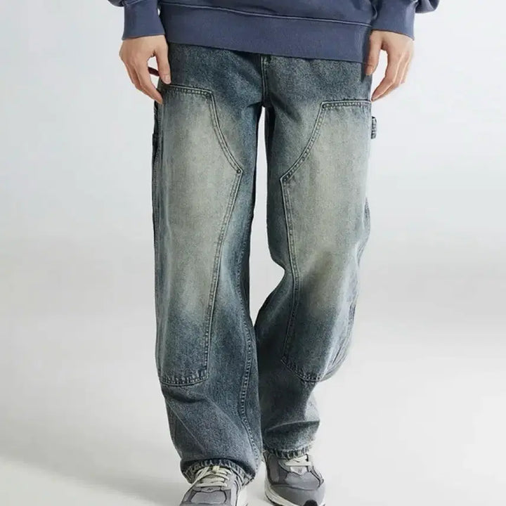 [BUNJANG] Spao Carpenter Wide Jeans 28 / 새상품) 스파오 카펜터 와이드 진 28