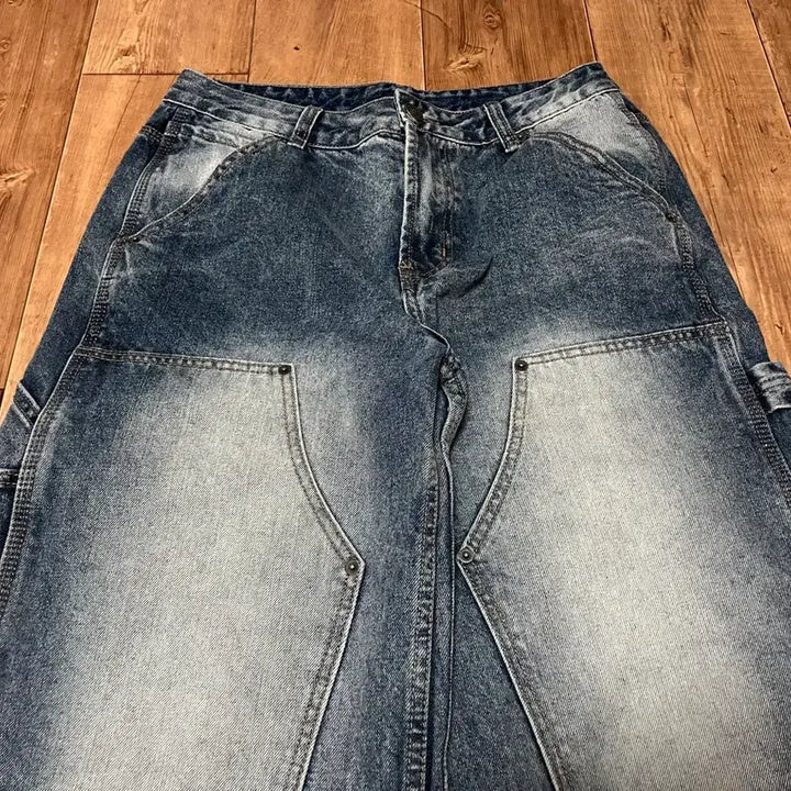 [BUNJANG] Spao Carpenter Wide Jeans 28 / 새상품) 스파오 카펜터 와이드 진 28
