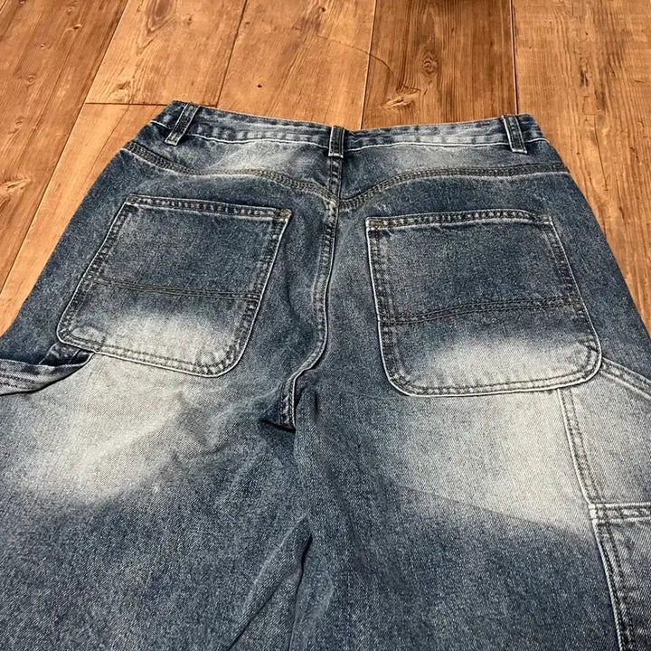 [BUNJANG] Spao Carpenter Wide Jeans 28 / 새상품) 스파오 카펜터 와이드 진 28