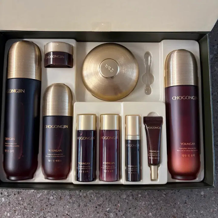[BUNJANG] Chogongjin Youngan Basic 4-Piece Skincare Set / 초공진 영안 기초 4종 세트
