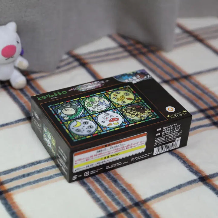 [BUNJANG] Studio Ghibli Totoro Art Crystal Jigsaw Puzzle 208 Pieces / 지브리 아트 크리스탈 직소 퍼즐 208피스 - 토토로