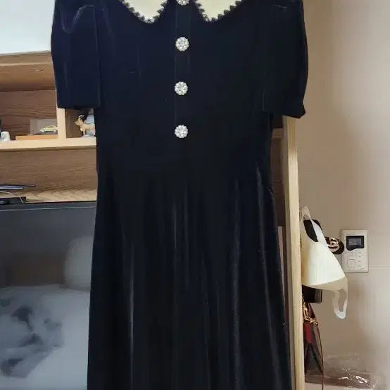 [BUNJANG] Velvet Dress / 벨벳 드레스