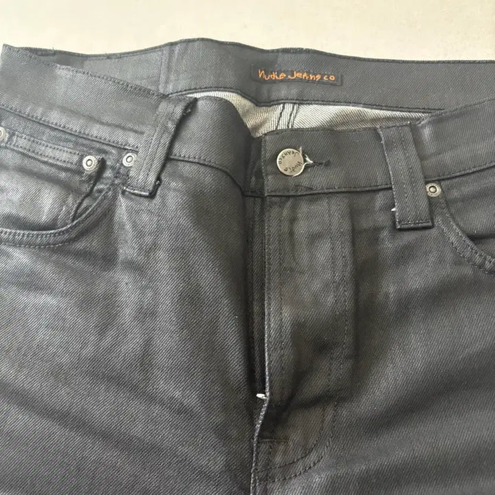 [BUNJANG] Nudie Jeans Dry Black Coated Jeans / 누디진 드블코 블랙 33사이즈 판매