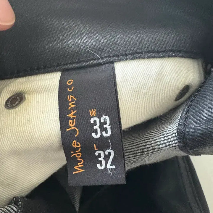 [BUNJANG] Nudie Jeans Dry Black Coated Jeans / 누디진 드블코 블랙 33사이즈 판매