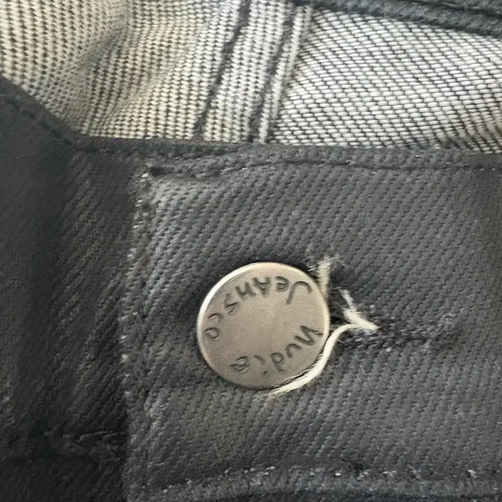 [BUNJANG] Nudie Jeans Dry Black Coated Jeans / 누디진 드블코 블랙 33사이즈 판매