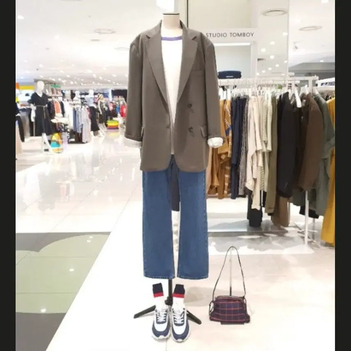 [BUNJANG] Studio Tomboy Blazer Jacket / 스튜디오 톰보이 블레이저 자켓 free