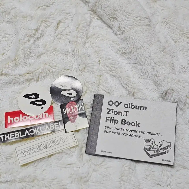 [BUNJANG] Zion.T OO Album Flipbook &amp; Sticker / 자이언티 OO앨범 플립북, 스티커