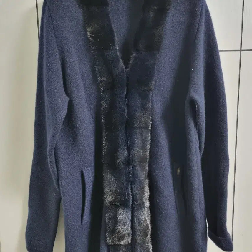 [BUNJANG] Woolsi Mink Cashmere 100% Cardigan / 울시 밍크 캐시미어100 가디건 95