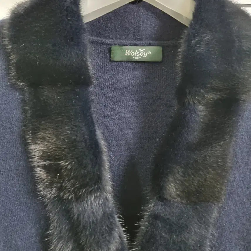 [BUNJANG] Woolsi Mink Cashmere 100% Cardigan / 울시 밍크 캐시미어100 가디건 95