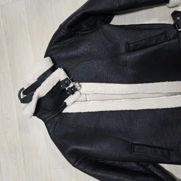 [BUNJANG] Women's Faux Fur Jacket / 블랙 무스탕 퍼 자켓 여성용