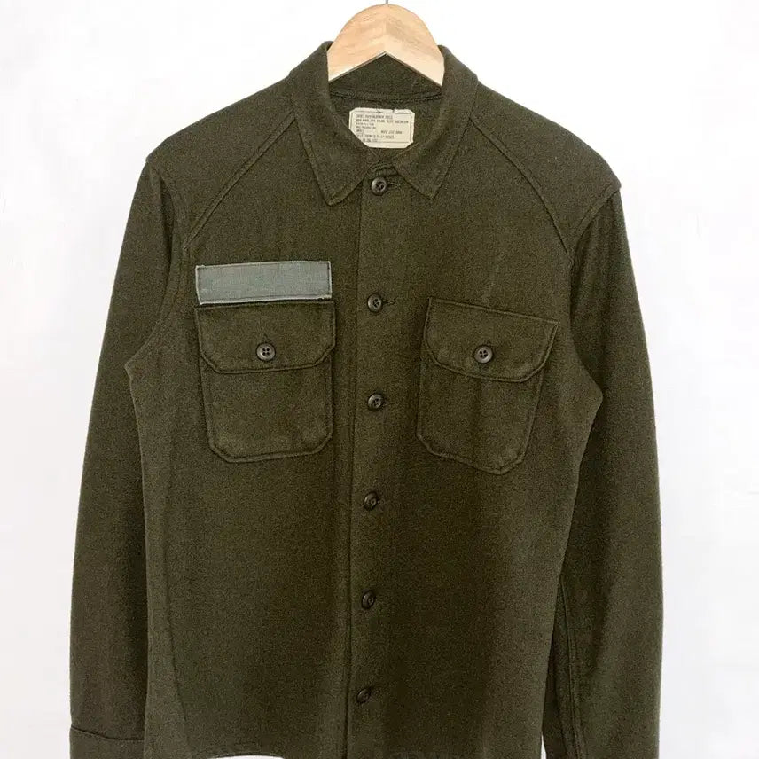 [SOLD OUT] 1960s US Army 오리지널 울 셔켓 / Olive Green