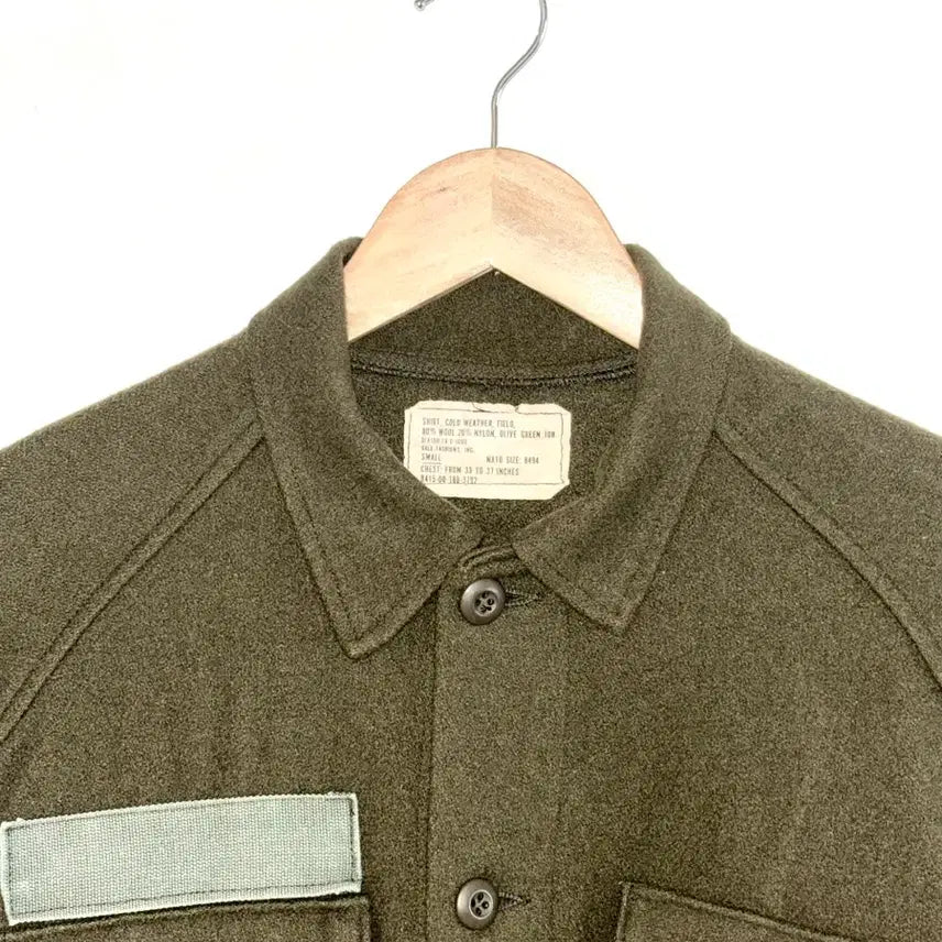 [SOLD OUT] 1960s US Army 오리지널 울 셔켓 / Olive Green