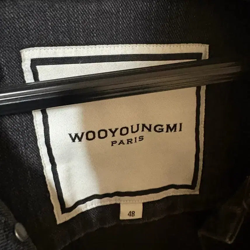 [BUNJANG] Wooyoungmi Painting Denim Jacket / 우영미 페인팅 데님자켓