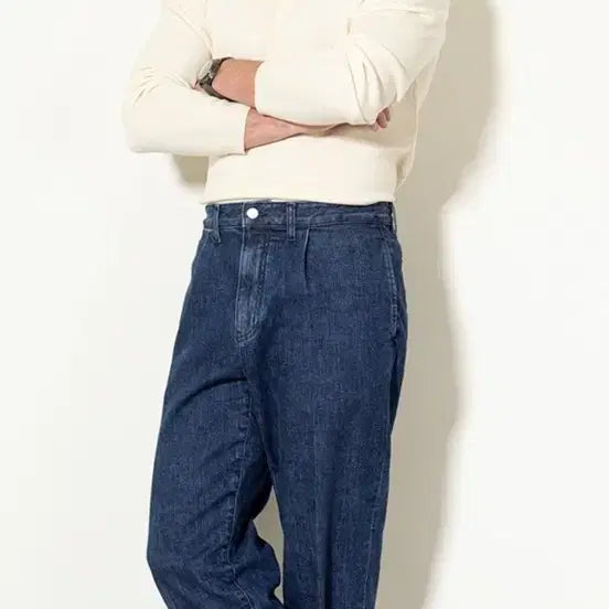 [BUNJANG] OldBe TYPE3 Wide Tapered Jeans S3 / [판매] 올드비 TYPE3 와이드 테이퍼드 진 S3