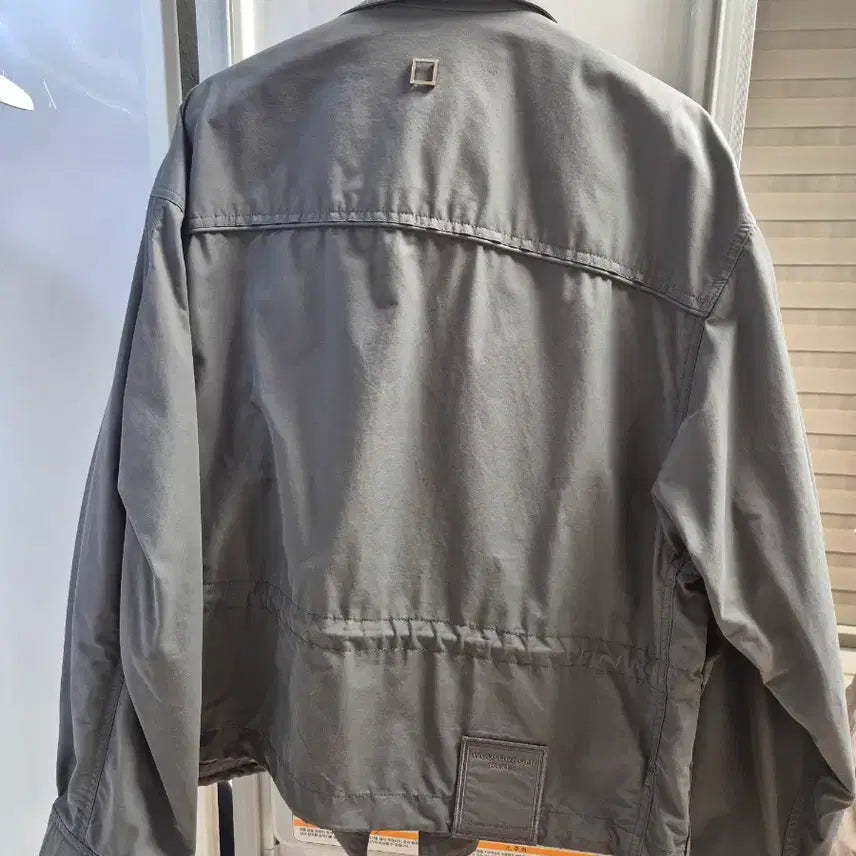 [BUNJANG] Wooyoungmi 22SS Cotton Crop Jacket / 우영미 22ss 코튼 크롭 자켓 그레이 46