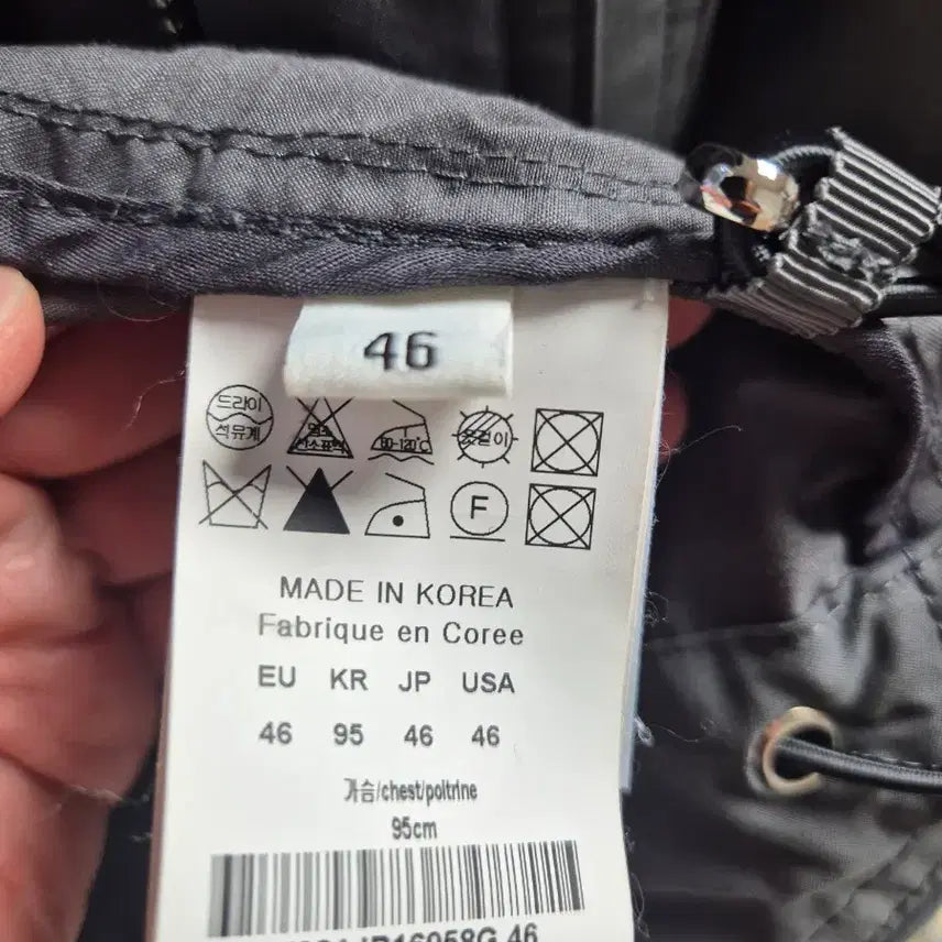 [BUNJANG] Wooyoungmi 22SS Cotton Crop Jacket / 우영미 22ss 코튼 크롭 자켓 그레이 46