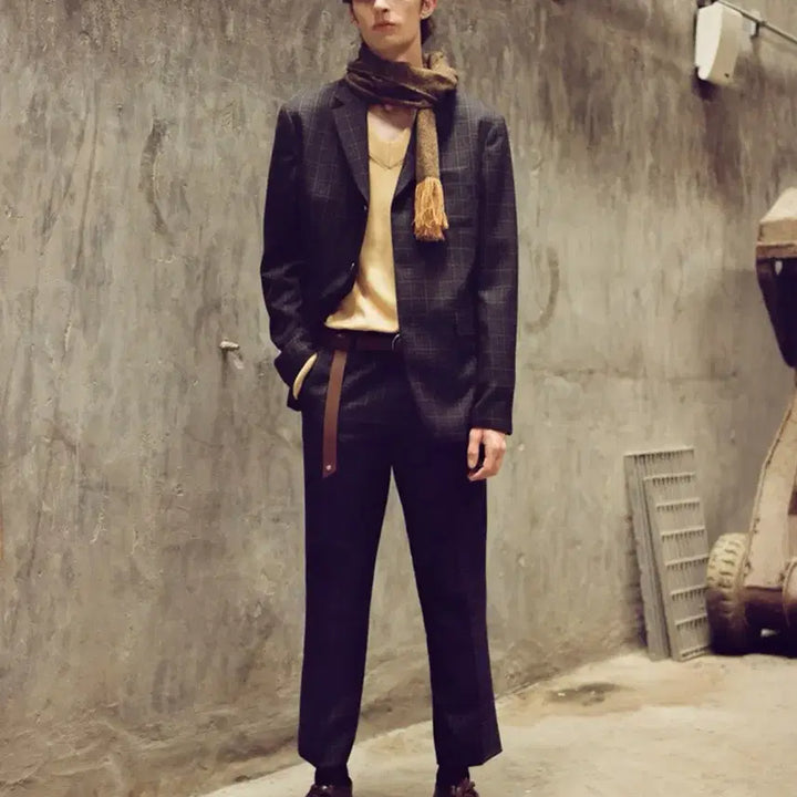 [BUNJANG] Andersson Bell Check Blazer Set / 앤더슨벨 체크 블레이저 셋업 판매합니다