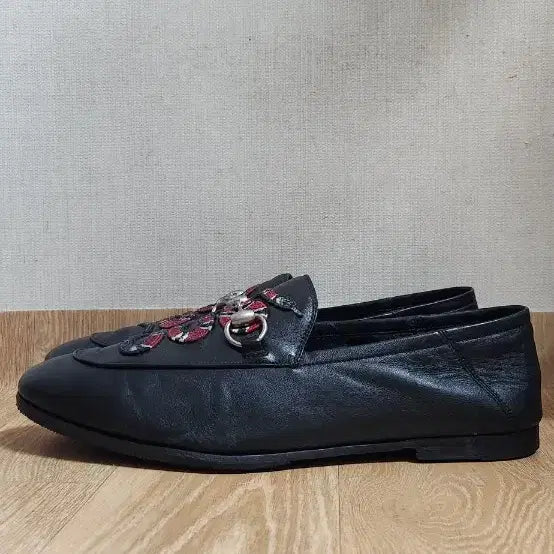 [BUNJANG] Gucci Horsebit Snake Embroidered Loafers / (7.5/265mm)구찌구두 홀스빗 스네이크자수 구찌로퍼