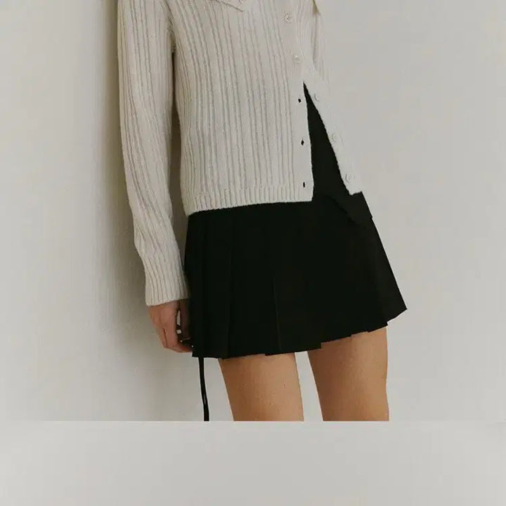 [BUNJANG] Our Comos Off-Shoulder Knit Cardigan (Ivory, New) / 아워코모스 오프숄더 니트 가디건 아이보리 새상품