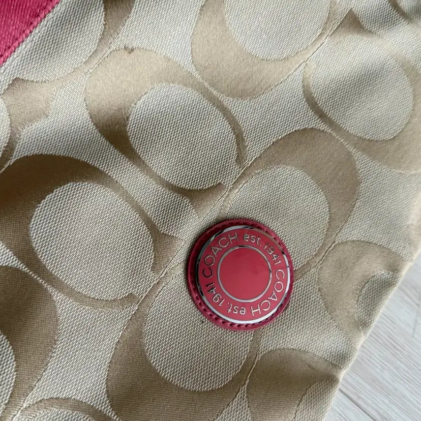 [BUNJANG] Coach Signature Crossbody Bag / 코치 시그니처 크로스백 32*26센치