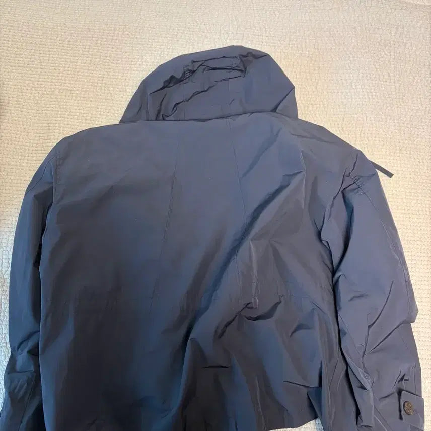 [BUNJANG] Nonblank Hooded Parka (Navy) / 넌블랭크 후디드 파카 m