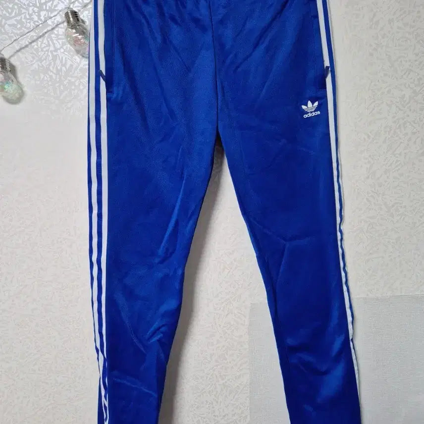 [BUNJANG] Adidas Three Stripes Training Pants Blue / 아디다스 삼선 트레이닝 바지 블루