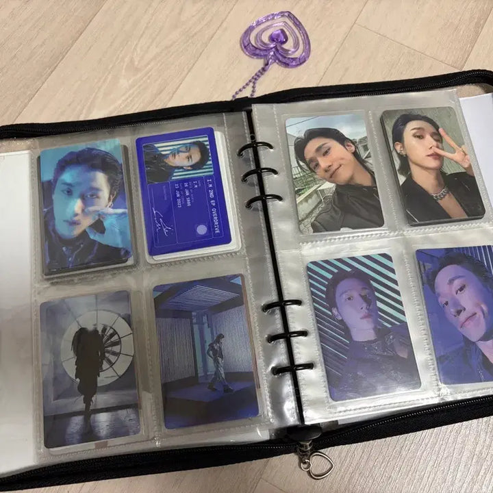 [BUNJANG] MONSTA X I.M (Im Changkyun) Photocard + DaniShop Binder / 몬스타엑스 아이엠 임창균 포카+다니샵 바인더(스크랩표지)