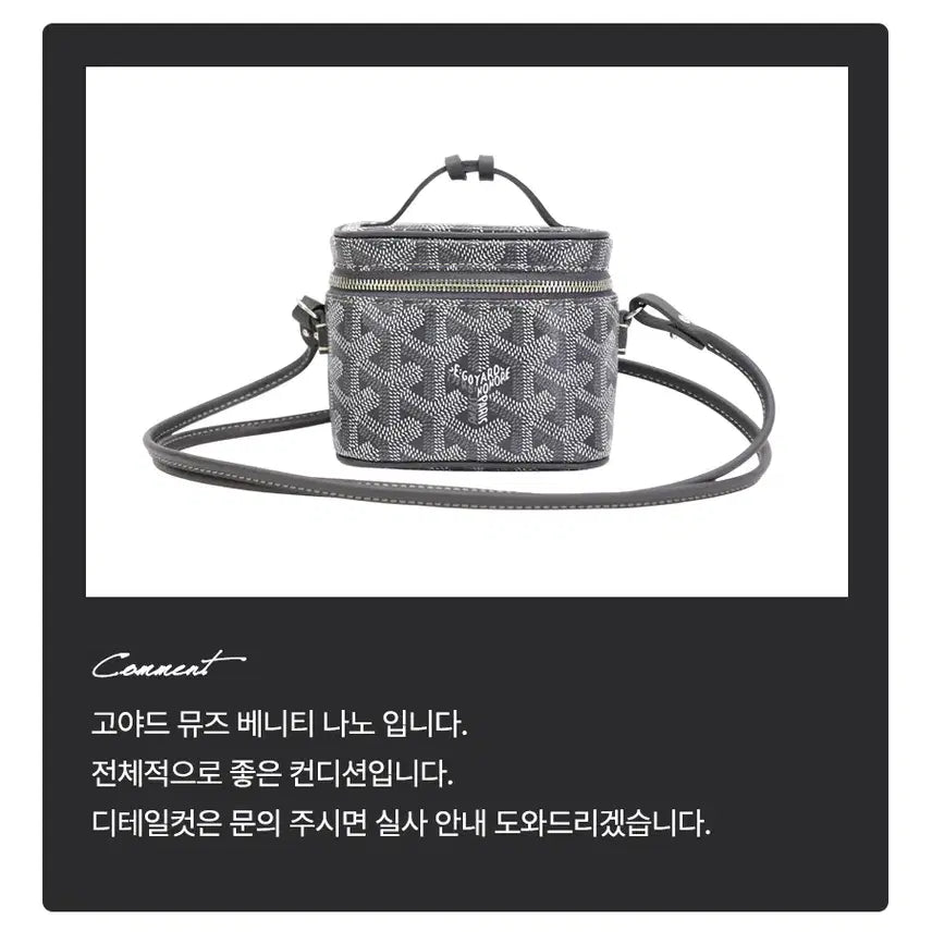[BUNJANG] Goyard Muse Vanity Nano / [착한중고명품해운대점] 고야드 뮤즈 베니티 나노 상태 S