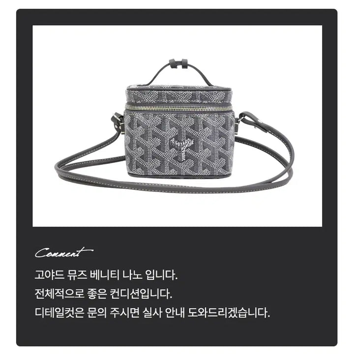[BUNJANG] Goyard Muse Vanity Nano / [착한중고명품해운대점] 고야드 뮤즈 베니티 나노 상태 S