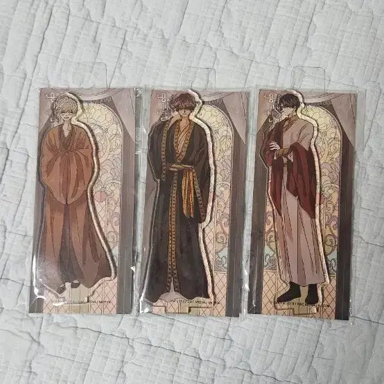 [BUNJANG] Yongbi Guk Acrylic Stand Bundle / 용비국 용이 비를 내리는 나라 모펀 콜라보카페 아크릴스탠드 3종 일괄