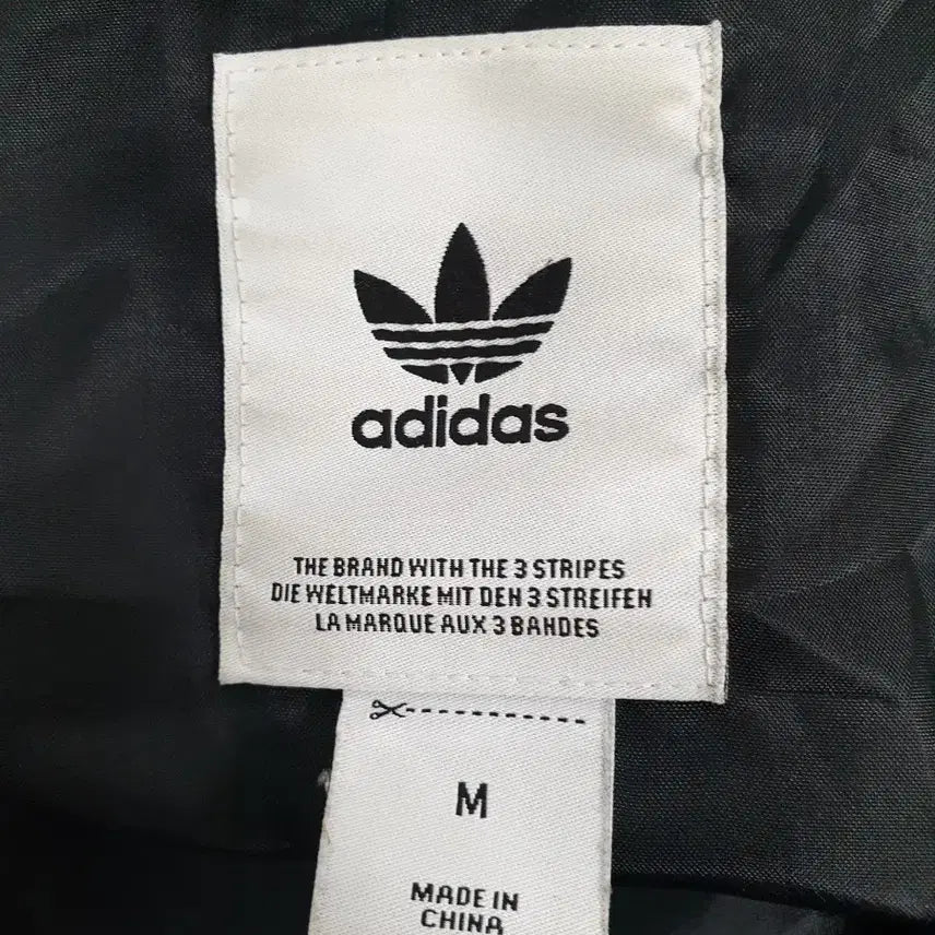 [BUNJANG] Adidas Black Long Bomber Duck Down Jacket (M) / 아디다스 검정색 롱 봄버 덕다운 자켓 오리털  M사이즈