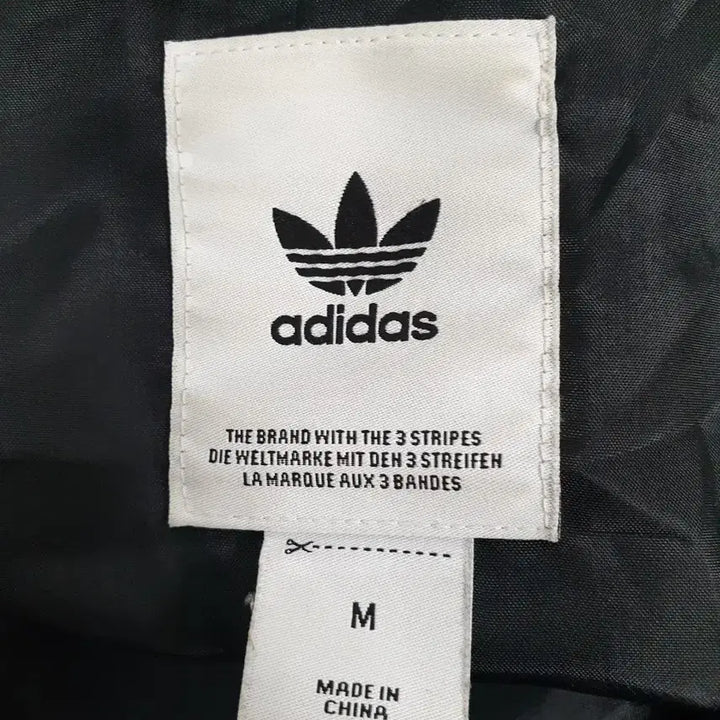 [BUNJANG] Adidas Black Long Bomber Duck Down Jacket (M) / 아디다스 검정색 롱 봄버 덕다운 자켓 오리털  M사이즈