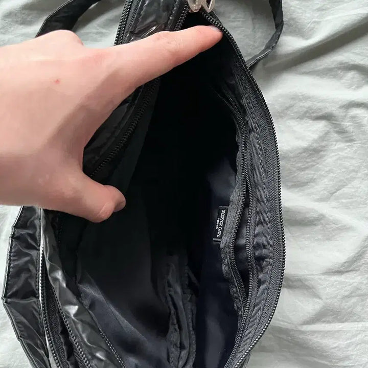 [BUNJANG] Porter Yoshida Dot Shoulder Bag Black / 요시다 포터 도트 숄더백 블랙