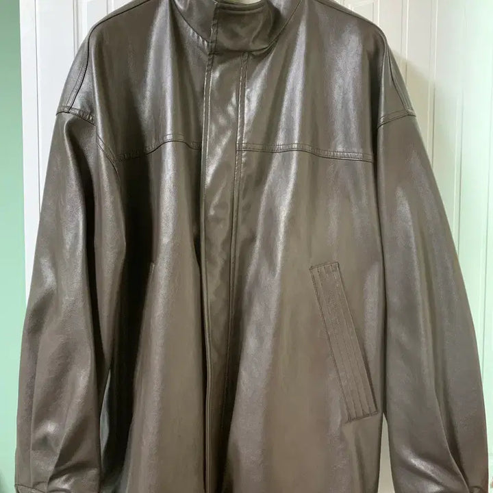 [BUNJANG] Sijoo Leather Jacket / 시야주 레더자켓