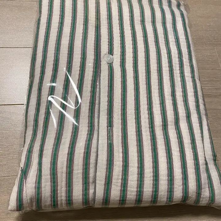 [BUNJANG] & Anna Stripe Pajama Set Green / 폴앤안나 팀 스트라이프 파자마 세트 그린 새상품