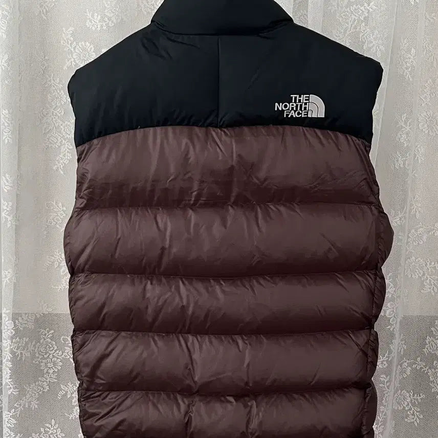 [BUNJANG] The North Face 700 Chocolate Brown Padded Vest / 100) 노스페이스 700 초코브라운 패딩 조끼 베스트