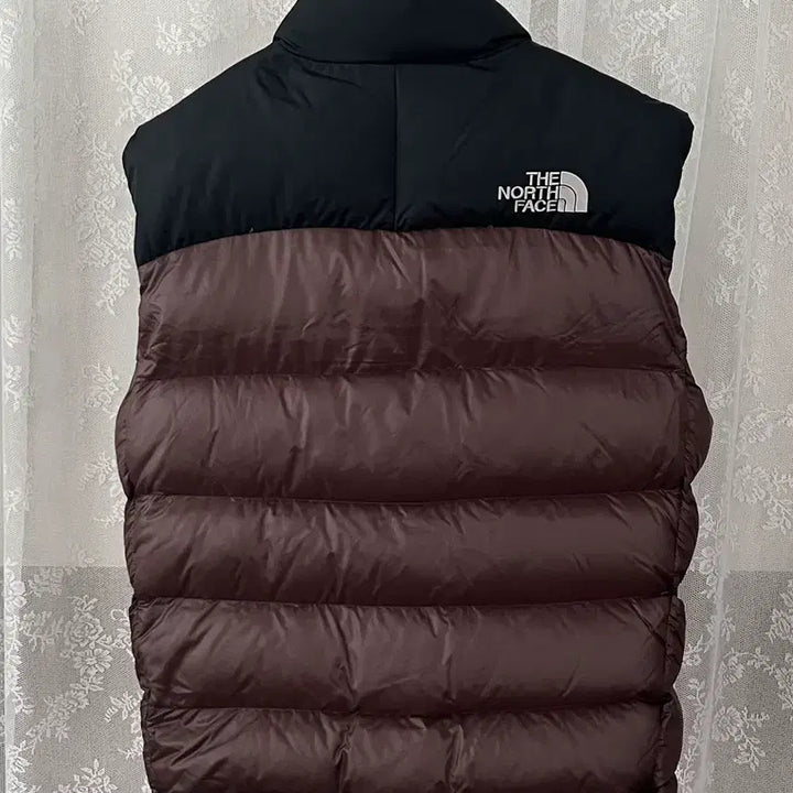 [BUNJANG] The North Face 700 Chocolate Brown Padded Vest / 100) 노스페이스 700 초코브라운 패딩 조끼 베스트