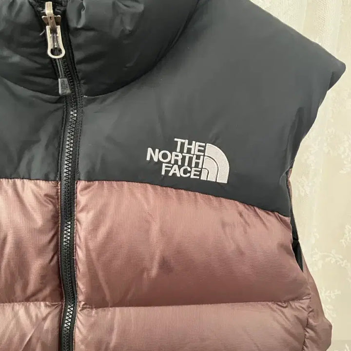 [BUNJANG] The North Face 700 Chocolate Brown Padded Vest / 100) 노스페이스 700 초코브라운 패딩 조끼 베스트