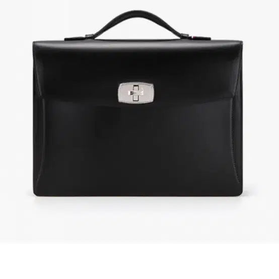 [BUNJANG] ST Dupont Black Leather Briefcase / 에스티 듀퐁 블랙 가죽 서류 가방