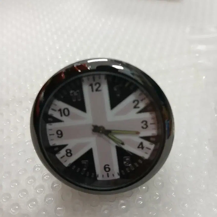 [BUNJANG] Creative Car Accessories - Black British Flag Clock / 차량용 시계 - Creative car accessories (새제품)