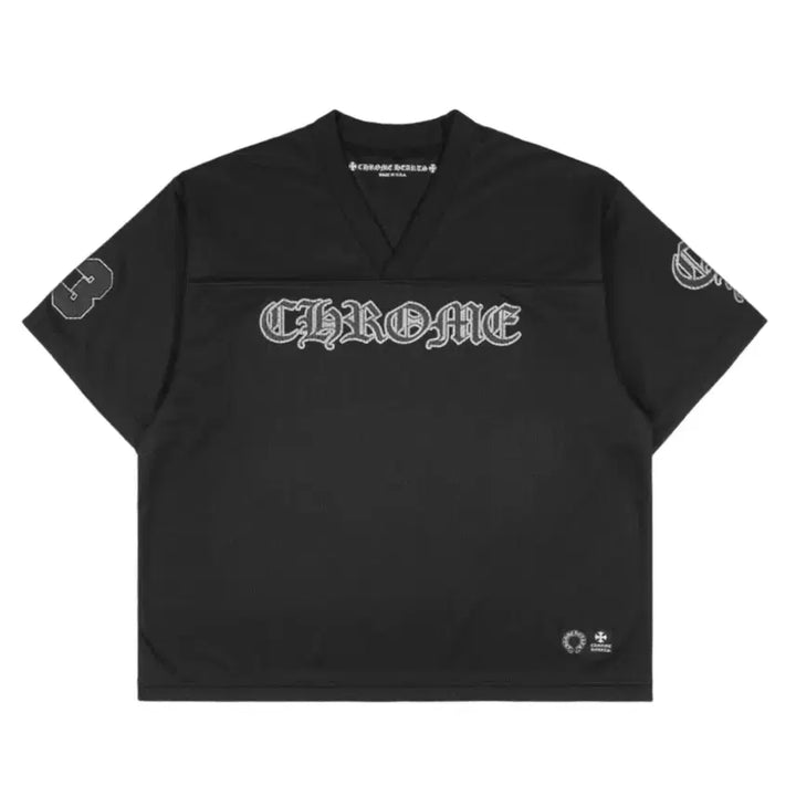 [BUNJANG] Chrome Hearts Mesh Stadium Jersey Black / 크롬하츠 메쉬 스타디움 저지 블랙 새상품