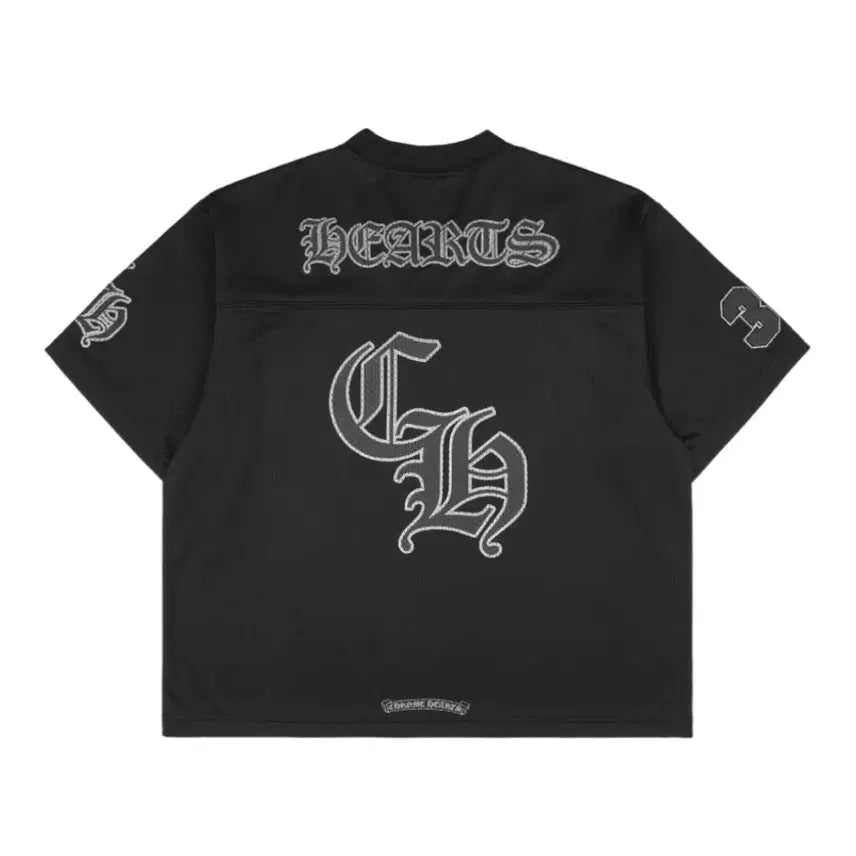 [BUNJANG] Chrome Hearts Mesh Stadium Jersey Black / 크롬하츠 메쉬 스타디움 저지 블랙 새상품