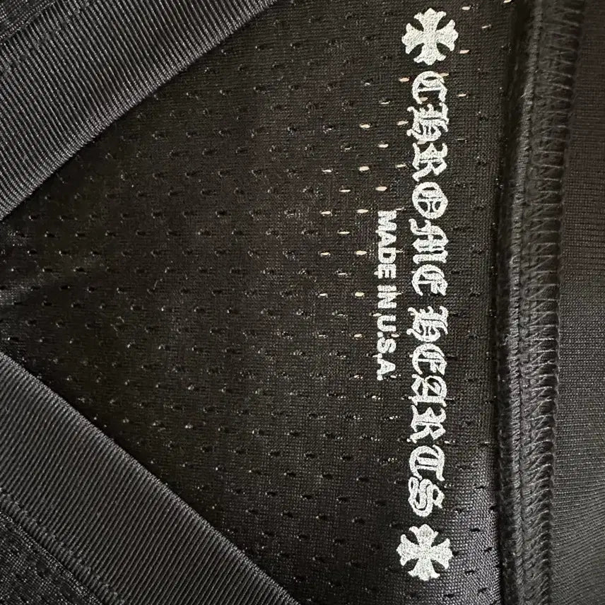 [BUNJANG] Chrome Hearts Mesh Stadium Jersey Black / 크롬하츠 메쉬 스타디움 저지 블랙 새상품