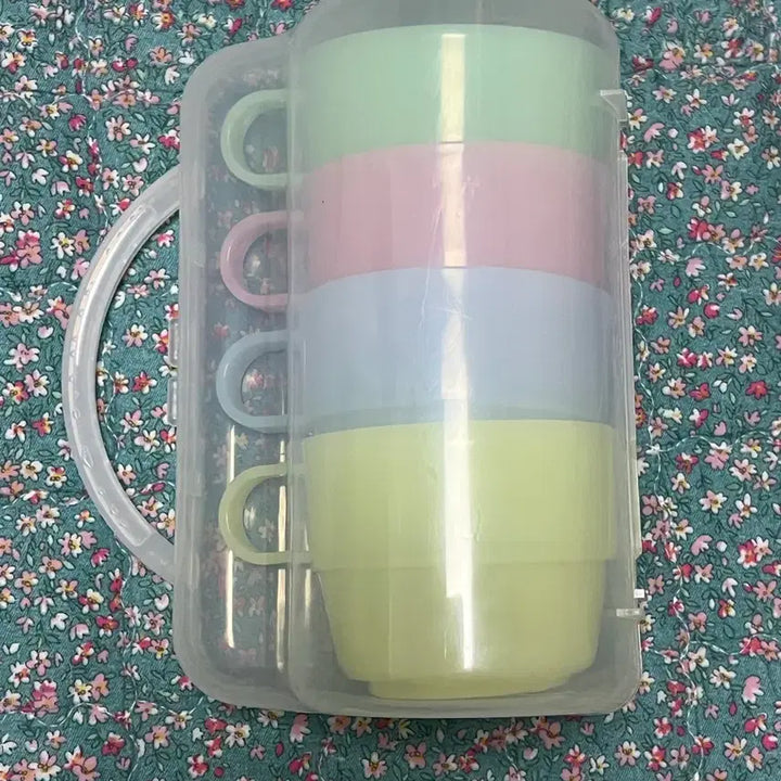 [BUNJANG] Hamster Classic Cup Set (4pcs)  / 고전 방가방가 햄토리 컵 세트 (4개입)