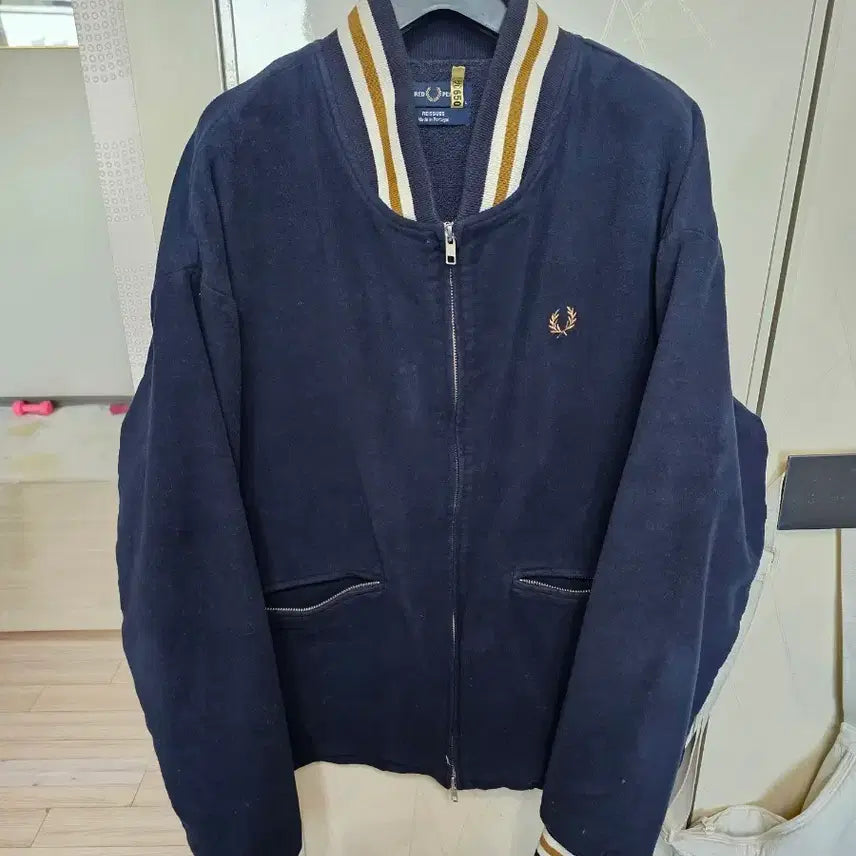 [BUNJANG] Fred Perry Bomber Jacket L / 프레드페리 보머 자켓 L, 프레드페리 봄머 자켓 L 105-110 사이즈