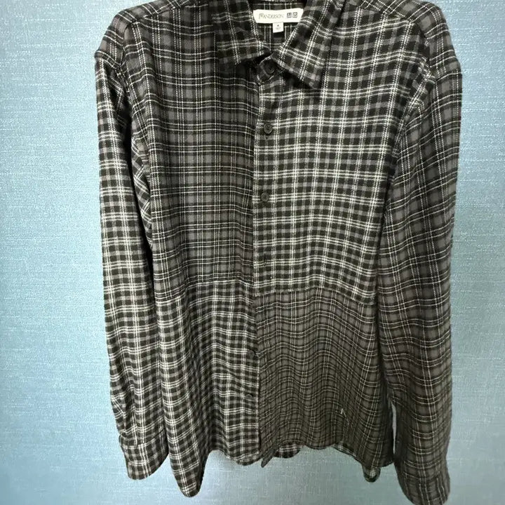 [BUNJANG] JW Anderson Uniqlo Check Shirt / [M] JW엔더슨 유니클로 체크셔츠