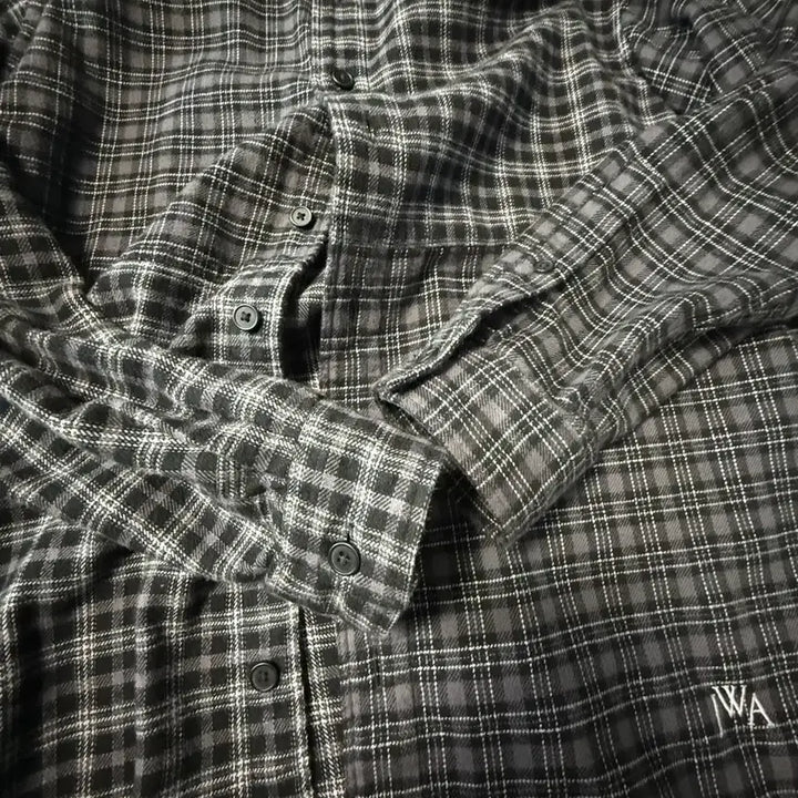 [BUNJANG] JW Anderson Uniqlo Check Shirt / [M] JW엔더슨 유니클로 체크셔츠
