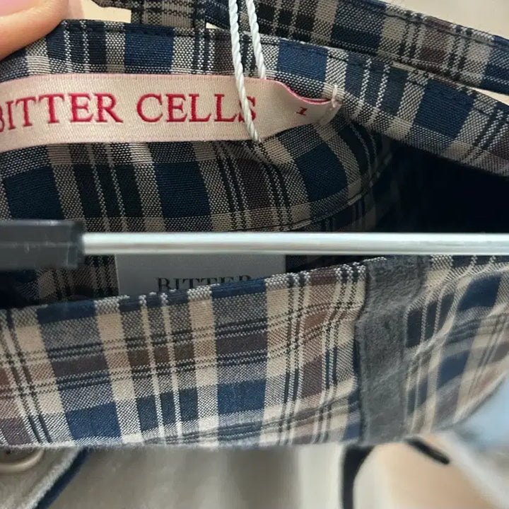 [BUNJANG] Bitter Cells Check Pleated Skirt (S) / (새상품, 택o)비터셀즈 체크 플리츠 스커트(s)